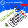 3-Piece Infrared Remote Control Module Set: HX1838 Receiver + NEC Coded Remote