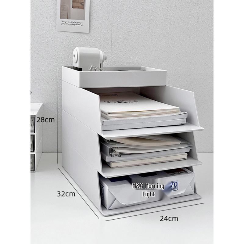 Многофункциональный настольный органайзер: Папка-органайзер формата А4, Подставка для ручек, Офисная стойка для хранения