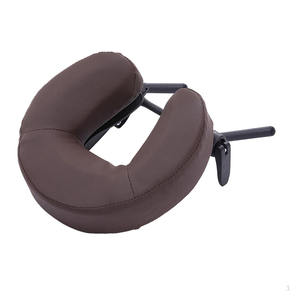 Face Cradle with Pillow for Massage Table Comfort Sturdy Headrest Adjustable
