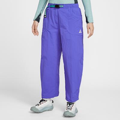 Nike ACG Casual Pants Women's Cyan Stone Blue/Black/Mountain White Mod