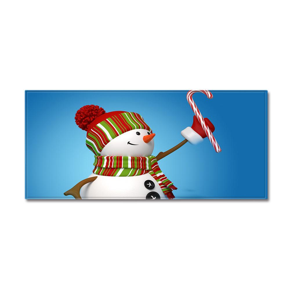 Christmas Kitchen Sand Carpet Doormat Long Floor Mat