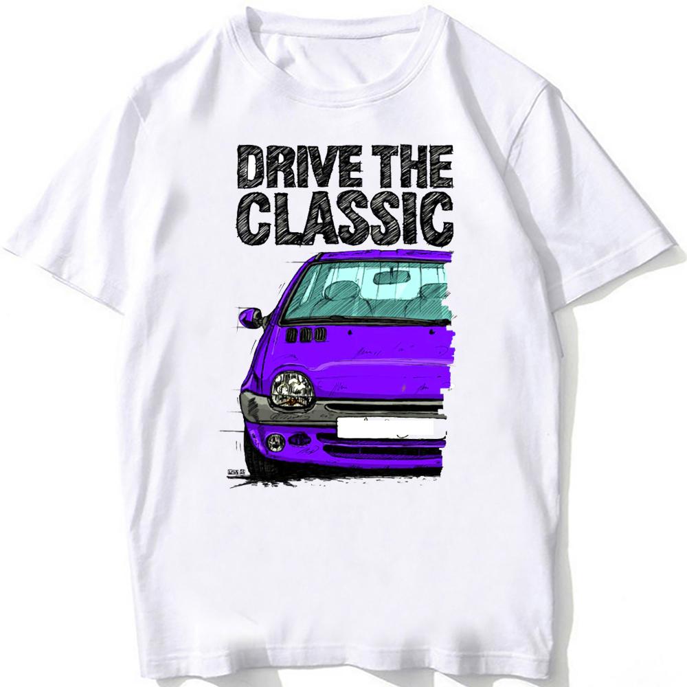 Drive The Legend Франция TWG 90-х Электромобиль Футболка Унисекс Летняя Мужская С коротким рукавом Харадзюку Белая Хип-Хоп Повседневная Футболки для мальчиков Модные Топы