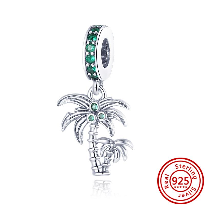 925 Silver Charms Bead Elephant Dolphin Shell Charm Bead Pendant Fits Bracelet Womens Jewelry Gifts