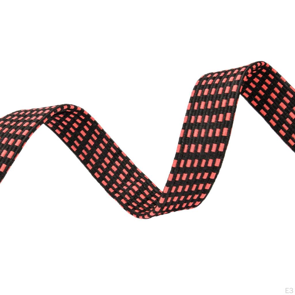 Регулируемые плоские шнуры, латексные крючки 0,5 м/1 м/2 м для ручных тележек, багажника, кемпинга, садоводства,