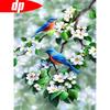 Diamond Painting Accessories Flower DIY Diamond Embroidery Cross-stitch Bird Pictures of Rhinestones