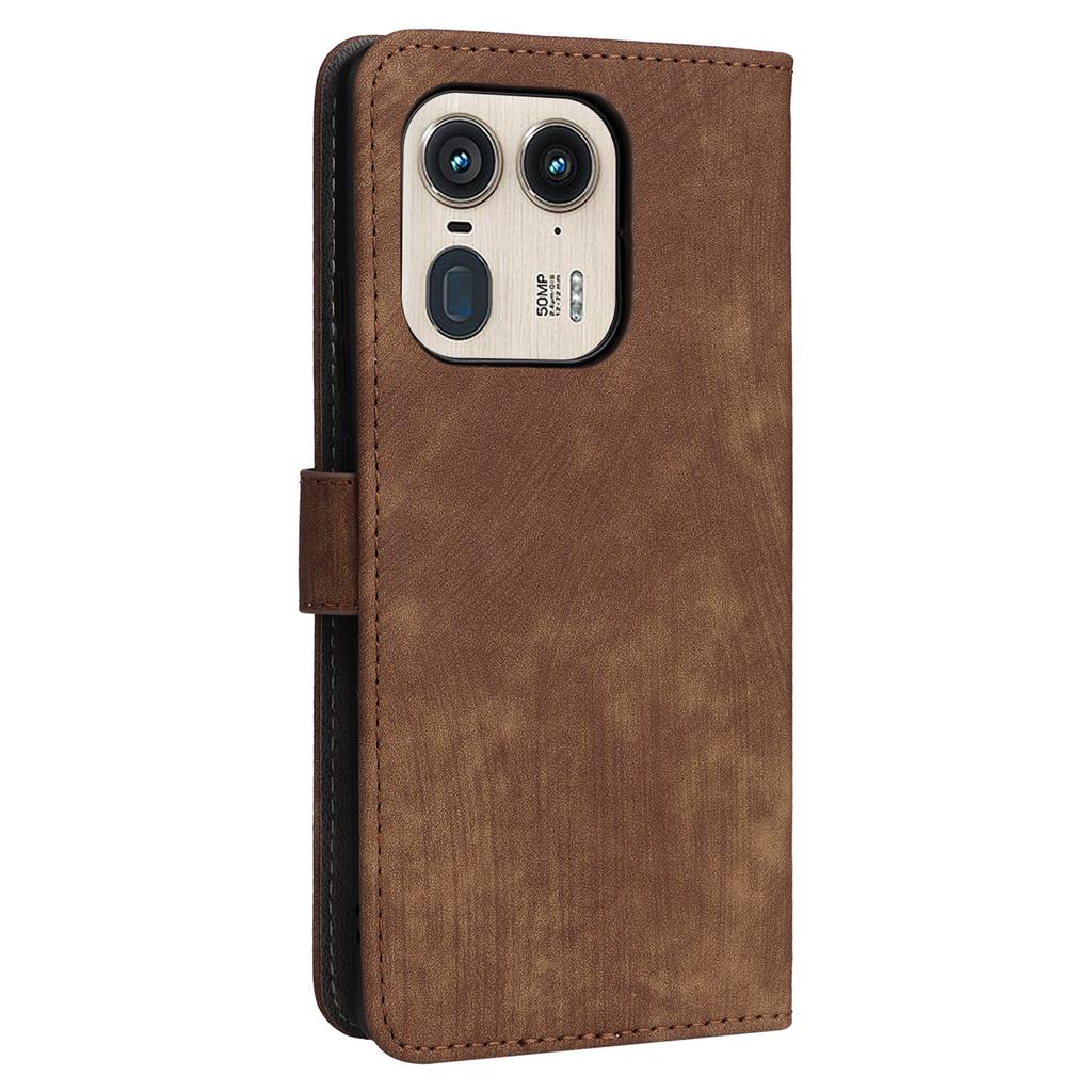 For Motorola Edge 50 Ultra 5G/Moto X50 Ultra 5G Phone Case Wallet PU Leather Flip Cover with RFID Blocking