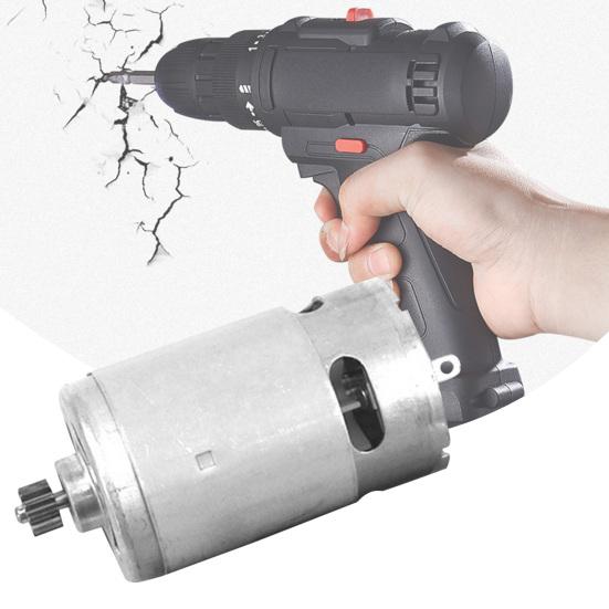 RS550 10,8 В-25 В электродвигатель 12 зубьев сильная замена тепловыделения полезная прочная электрическая дрель двигатель перезаряжаемая дрель