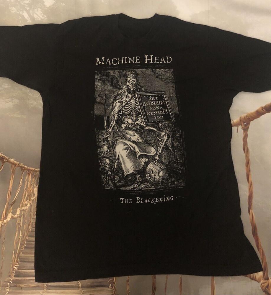 Футболка унисекс MACHINE HEAD Группа The Blackening Tour Взрослая S - 5XL MK531