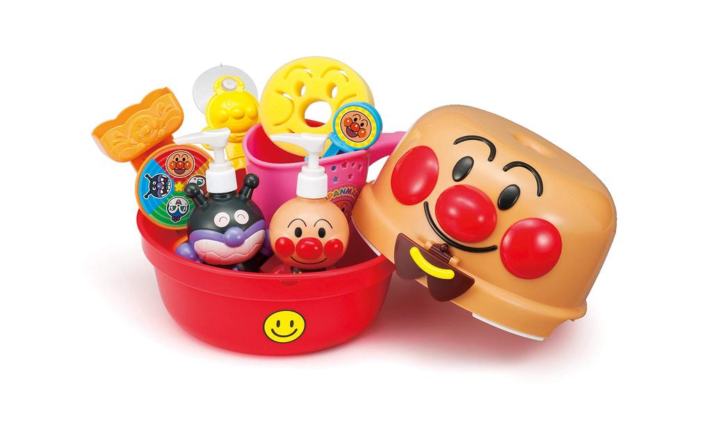 AGATSUMA Anpanman Fun Bath Set