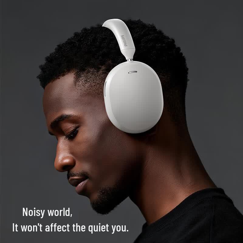 Philips TAH3220 Over-Ear Wireless Bluetooth Noise Cancelling Headphones