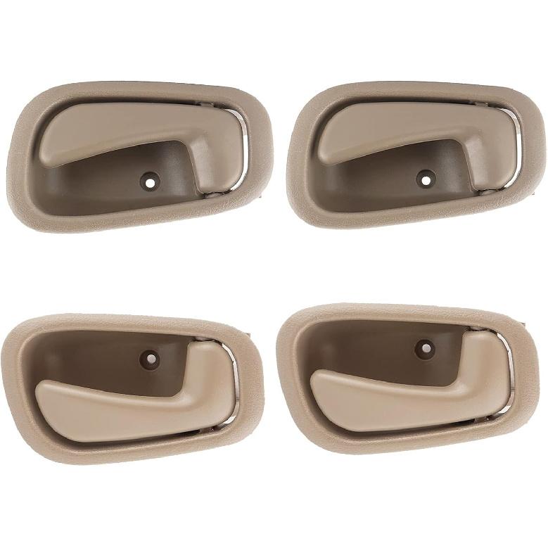 Interior Ide Door Handles For Toyota Corolla Chevy Prizm Manual Lock 1998 1999 2000 2001 2002 Front Rear Driver Passenger Door Handle Replace OE#