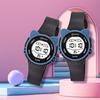 Детские часы противоударный водонепроницаемый будильник календарь времени ночник точный дисплей времени регулируемый силиконовый ремешок цифровые электронные часы
