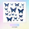 Butter Shop Butterfly Color Tattoo Sticker Водонепроницаемая эмоциональная хна модная татуировка Нет. 90, CA-1028, 2 шт.