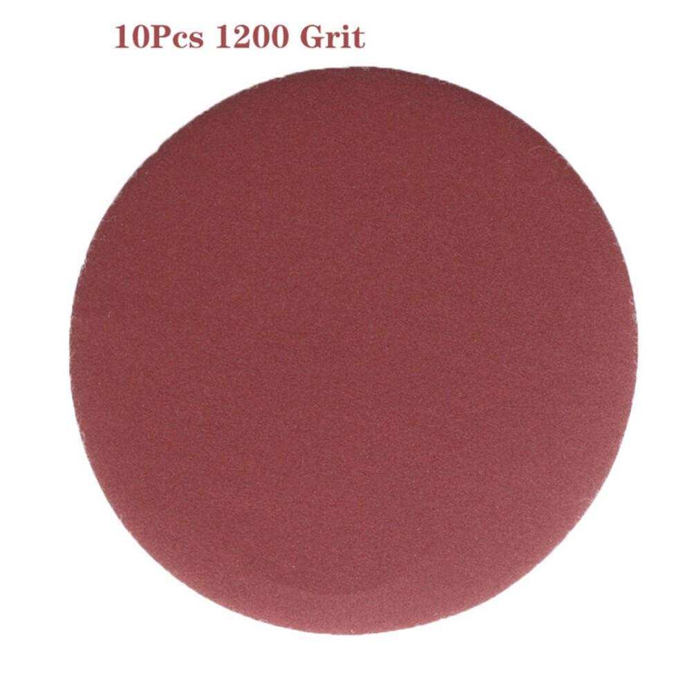 Sandpaper 5inch/125mm 40-2000Grit Round Shape Disk Sand Sheets Polishing