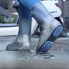 Men's and Women's Waterproof Non-Slip Rain Shoe Covers - Thick, Wear-Resistant Silicone for Rainy Days, Also Suitable for Children.
