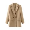 Woman Black Beige Khaki Blue Green Gray Women Coat Fashion Office Wear Women's Blazers Jacket Outerwears 2024