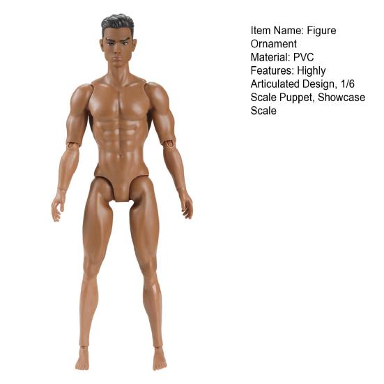 45663 Масштабное Мускулистое Мужское Тело Фигурки Экшн со Съемной Головой, Высокоартикулированная Многосуставная Фигурка, Украшение
