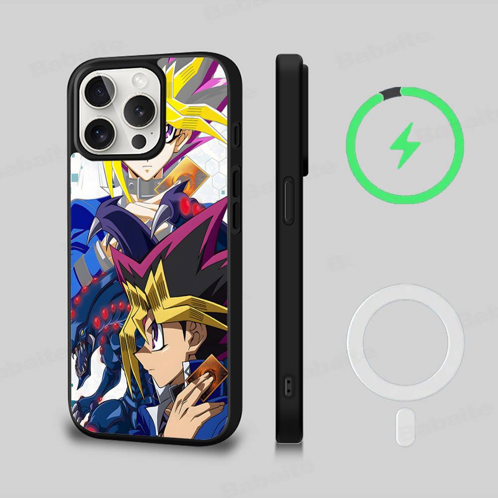 Anime Yu-Gi-Oh! For Magsafe Magnetic Phone Case For IPhone 17 16 Pro Max 15 Plus 14 13 12 11 Cover