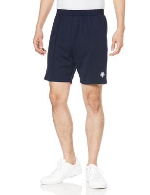 Волейбол Пот Свободный NVY M [DESCENTE] Шорты, Классические, Впитывающие, Эластичные, Облегающие, Унисекс, Мужские, Женские, Тренировочные,