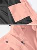 Outdoor 3in1 Mountain Climbing Cold Weather Hiking Trekking Hooded Pink [Gopune] Coat, Women's, Outwear, Jacket, Jacket, Wear, 2-Piece Set, Wear,