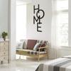 Yousheng Wooden HOME Wall Decoration Farmhouse Rustic Hollow Letter Wall Art Home Bedroom Living Room Kitchen Wall Decorative Sign