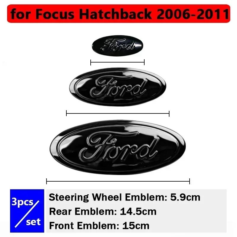 Новая наклейка на автомобиль 2026 года для Ford Передний задний значок для Ford Edge STline Kuga Focus Хэтчбек Седан Mondeo Taurus Escort Значок автомобиля S
