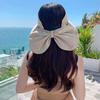Анти-УФ-защитная шляпа с пустым верхом, широкополая шляпа от солнца, весенняя женская шляпа-рыболов унисекс