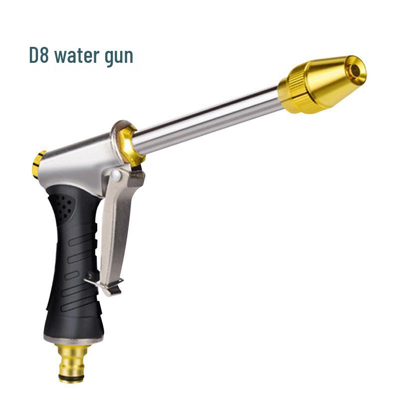 Полностью медный высоконапорный пистолет-распылитель для автомойки и насадка-щетка