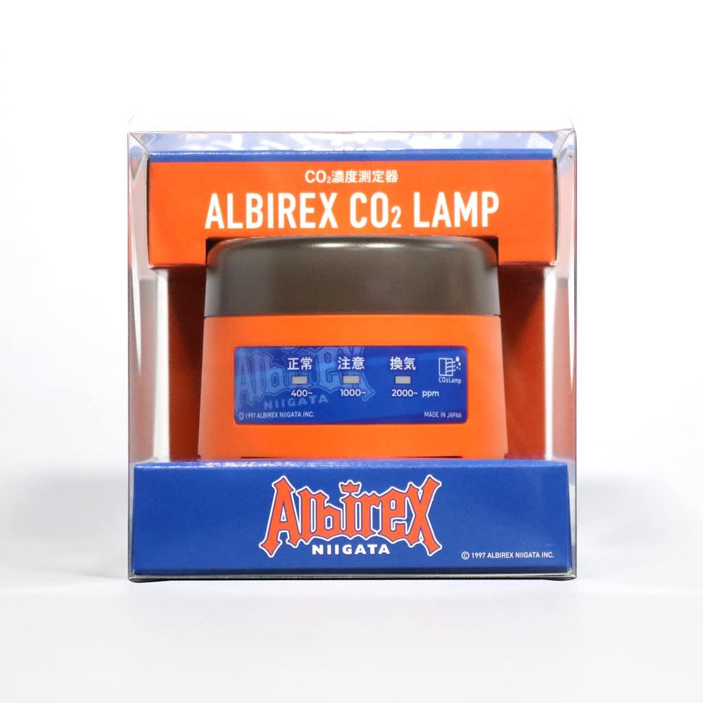 CO2Lamp датчик CO2 модель Albirex детектор измерения концентрации углекислого газа концентрация CO2 с сигнализацией измерительный прибор Сделано в Японии