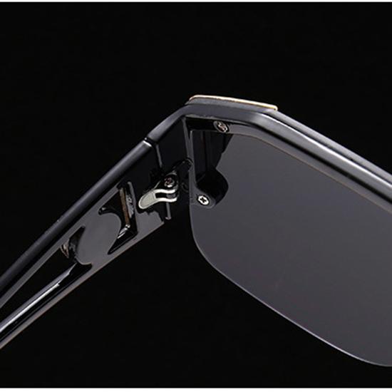 Мужские модные солнцезащитные очки, большие квадратные винтажные брендовые дизайнерские солнцезащитные очки, модные очки для вождения, уличные очки UV400