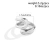 French Style Irregular Rings For Women Men Punk Fashion Hollow Out Geometric Gold Silver Color Knuckle Joint Ring Jewelry