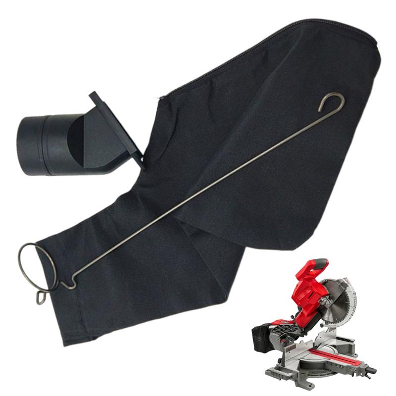 1 шт. Пылезащитный чехол-мешок 255 Торцовочная пила Ленточная шлифовальная машина Мешки для сбора пыли Электроинструменты Черная тканевая сумка для сбора