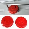 Red Ibc Lid Water Liquid Storage Ibc Tank Fitting Plastic Cover Cap Adaptor