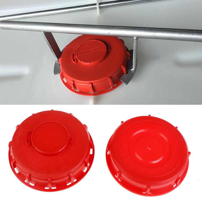 Red Ibc Lid Water Liquid Storage Ibc Tank Fitting Plastic Cover Cap Adaptor