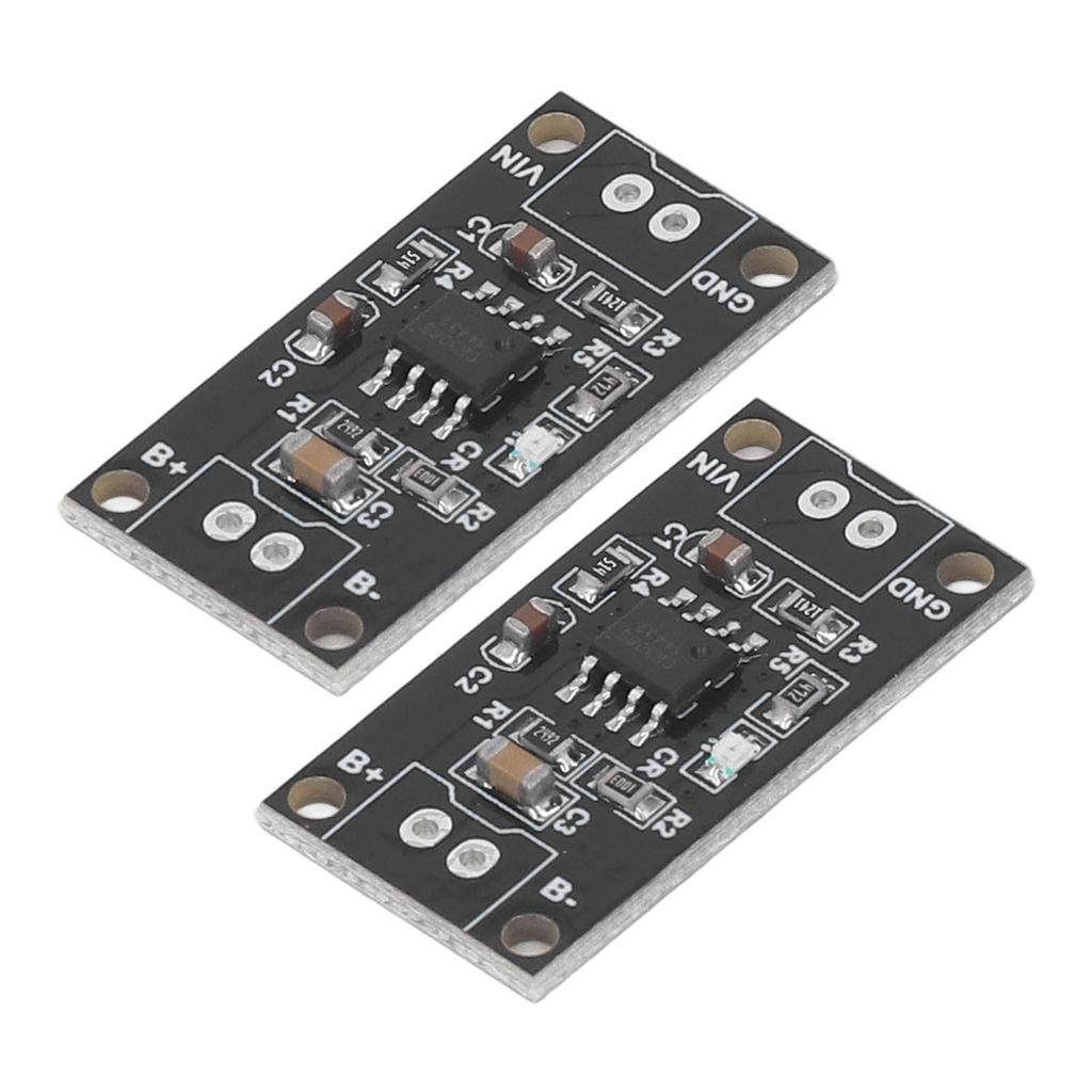 2Pcs NiMH Battery Charge Board 1S CC CV Short Circuit Protection NiMH Battery Charge Module 1.5V MRB048A