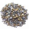 Glitter Mix Size Rhinestones Shiny Crystals Strass Glue Stones Beads Crystals Fabric Crafts Gems Hotfix Rhinestones for Clothes