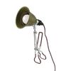 Dulton Aluminum Clip Lamp S Olive Drab A Clip Lamp with a Distinct Personality Outlet Photography Work OLIVE DRAB Body Length 35cm Diameter 14cm Cord