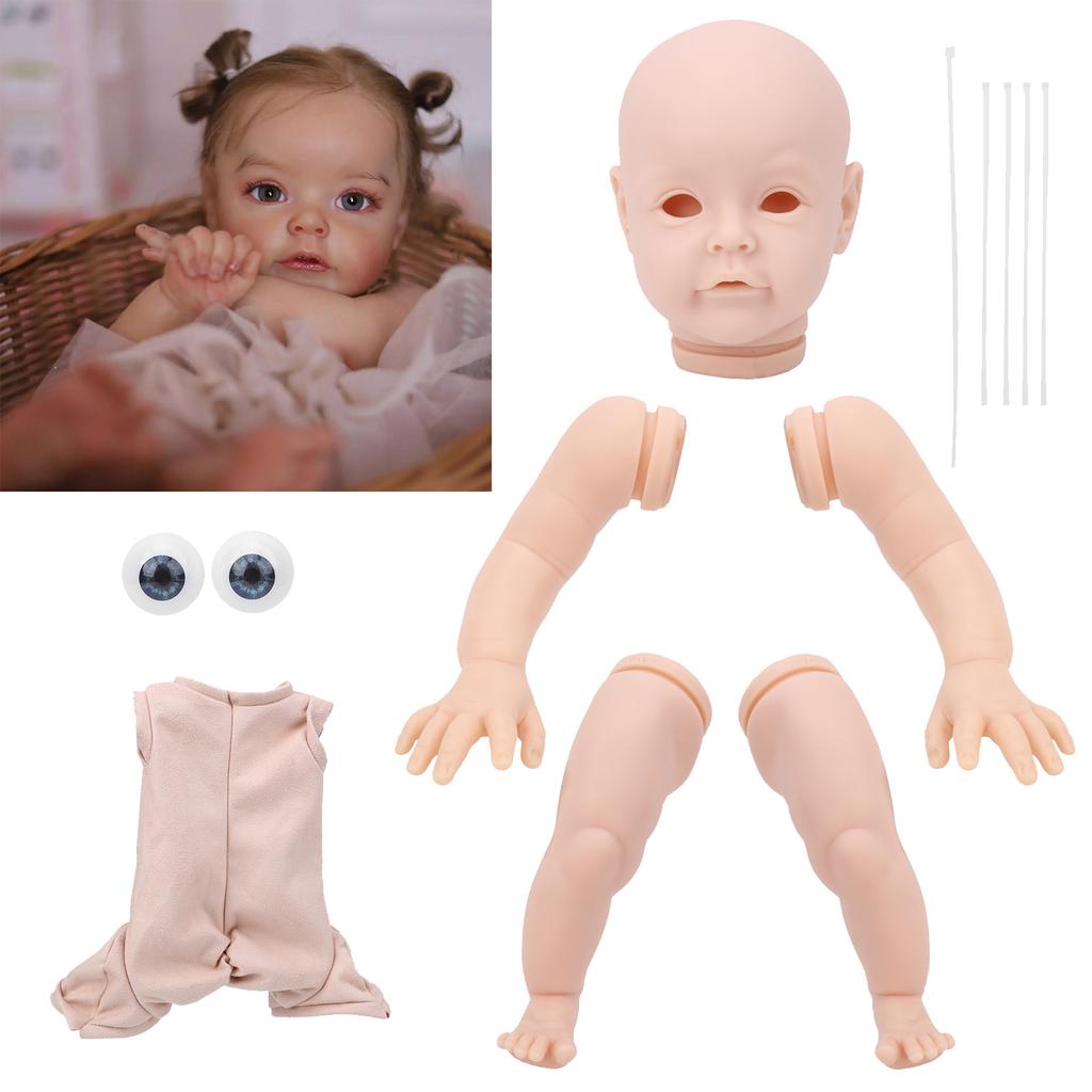 22-дюймовая модель куклы-реборн, некрашеная, своими руками, наборы для куклы-реборн, детали, игрушка