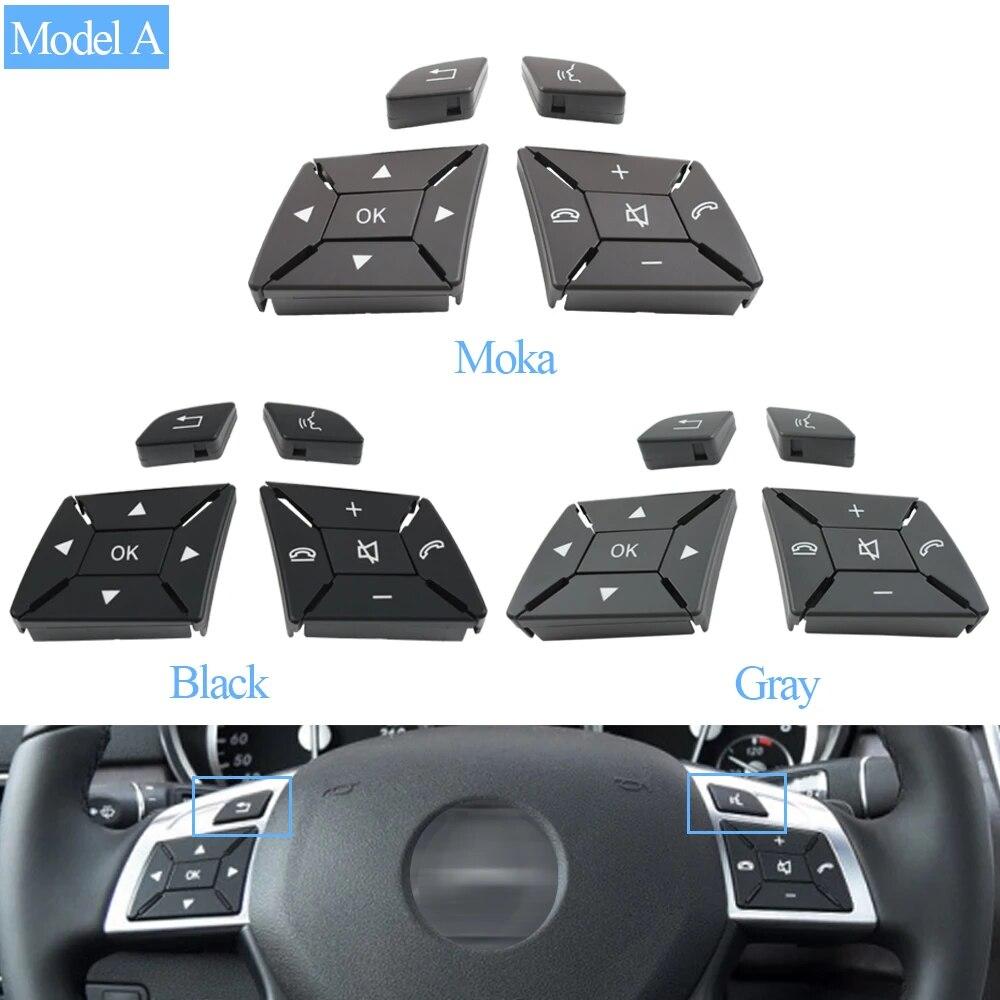 Car Interior Left Right Multi-Function Steering Wheel Button Control Switch For Benz ML GL G Class W166 W463 GL550 GL350 ML350