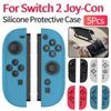 5 пар для контроллеров Nintendo Рукоятка Силиконовый чехол Противоскользящая защитная крышка для Switch 2 Joy-Con Ручной захват Игровые аксессуары