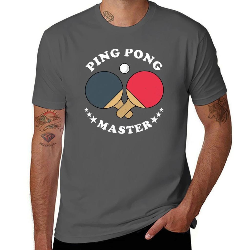 Ping Pong Master Tshirt Summer Fashion Casual Tee Shirt Tshirt