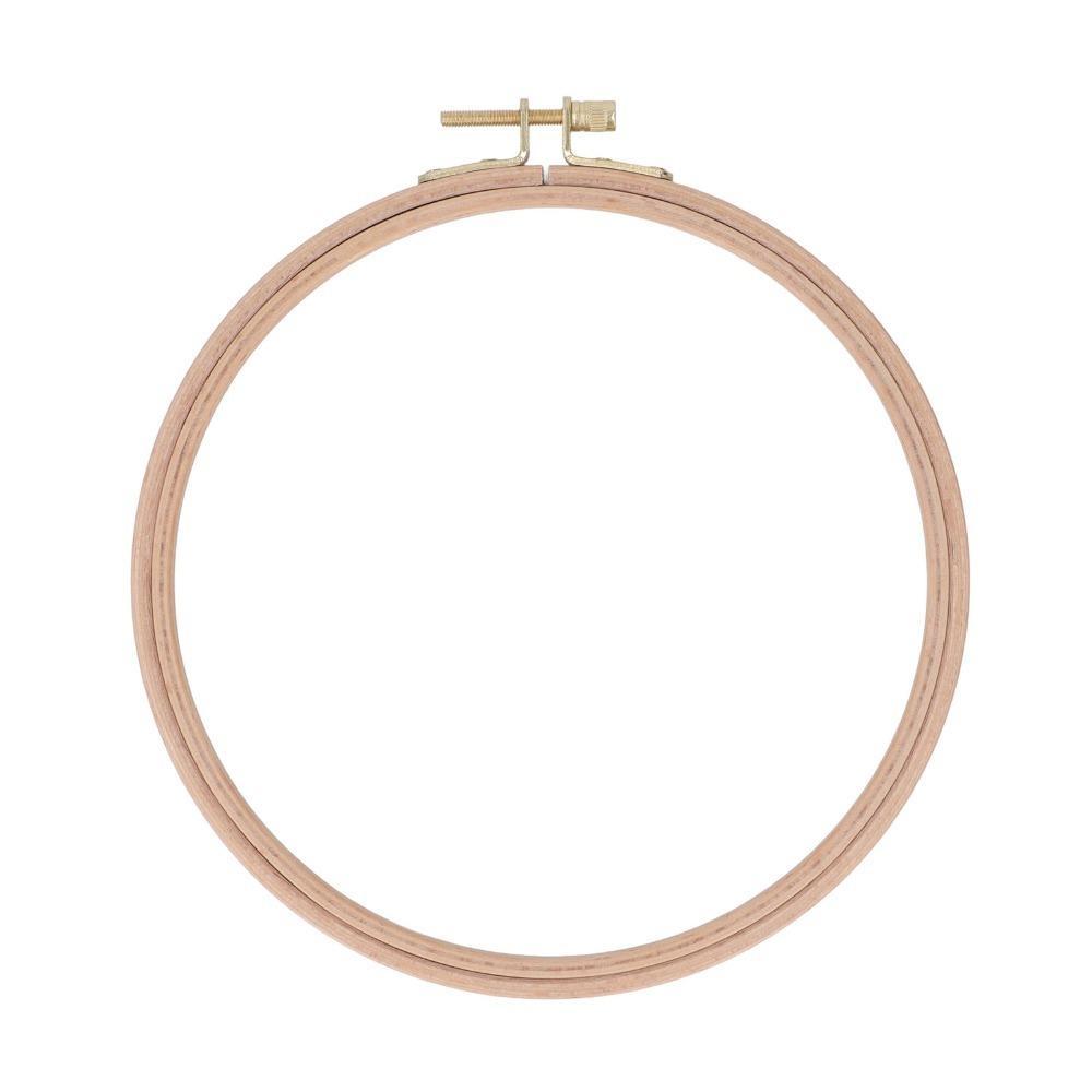 Beech Wood Wood Embroidery Hoop Adjustable Tightness DIY Embroidery Hoop For DIY Sewing