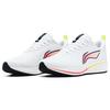 Li Ning Red Rabbit 6 Stable Support Soft Upper Wear Resistant Breathable Low Top Running Shoes Men Running Shoes Standard-White ARMT015-1