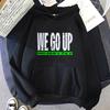 Song WE GO UP Hoodies Baby Korean Girl Group Monster with Hooded Simplicity Casual Sweatshirt Moletom Cartoon Winter Hoody