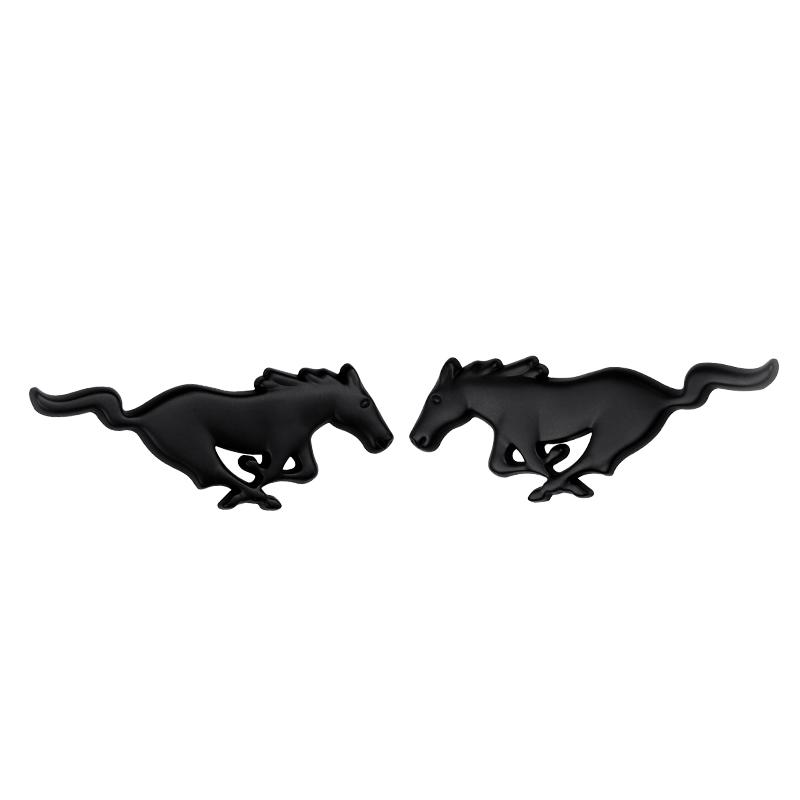 Metal Car Body Fender Trunk Sticker Auto Accessories For Mustang F150 Ford Ranger Focus Mk2 Mk3 Fiesta Mk8 Mondeo Mk4 Explorer