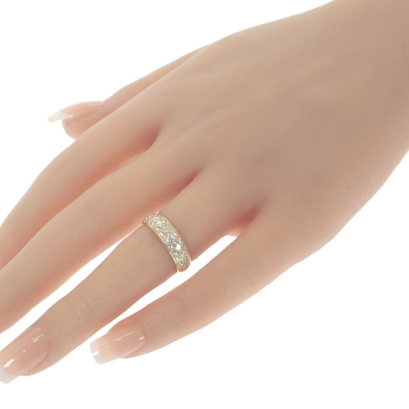 Без бренда  #12(Размер Японии) кольцо K18 желтое золото Женщины