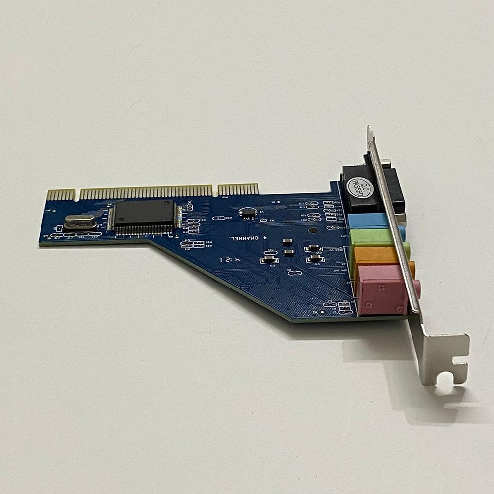 Independent Sound Card PCI 4.1 Channel 3d O Stereo 8738 for Desktop Computer