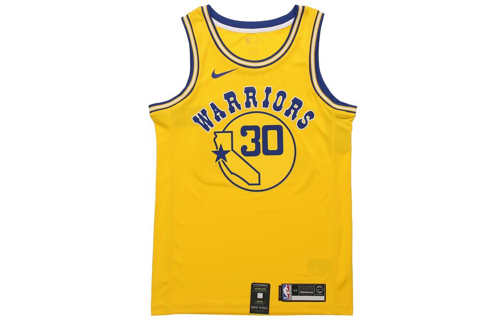 Nike Classic Edition Swingman Connected Jersey Sports Apparel Men's Yellow AJ3878-728
