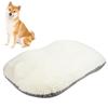 Manekinext Fluffy Pet Cushion for Dogs and Removable and Washable Cover for Naps and Rests Cats, (White, Large)