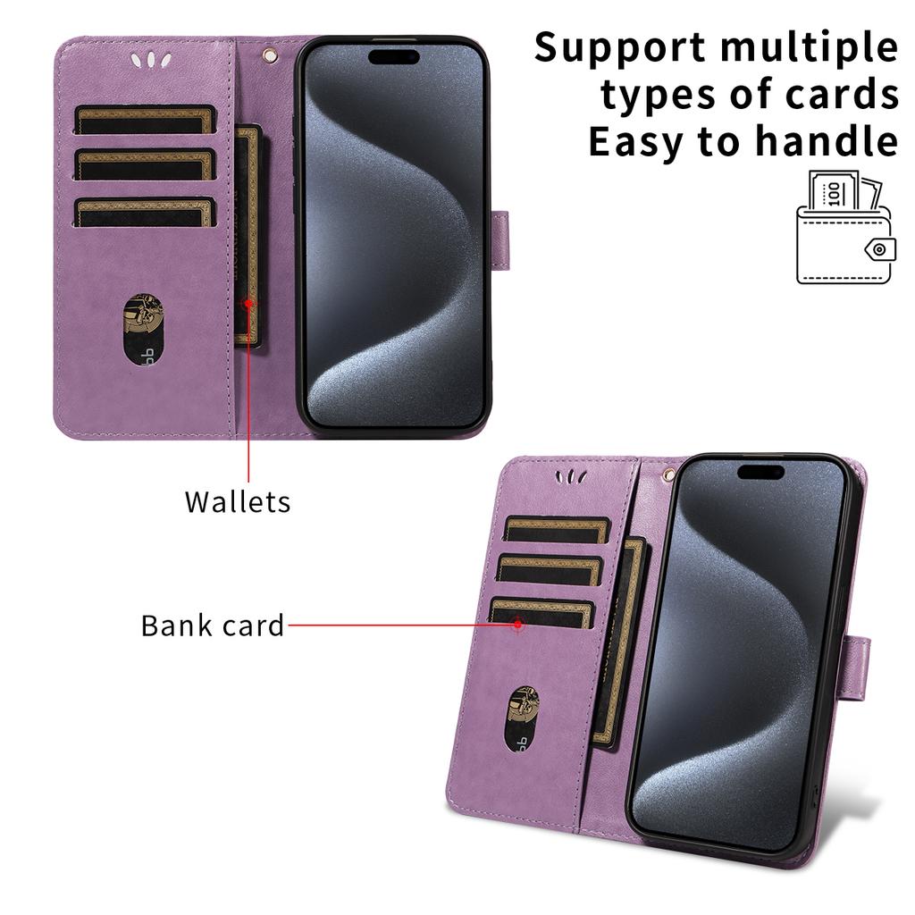 Чехол-кошелек-раскладушка для Samsung Galaxy A13 с тиснением